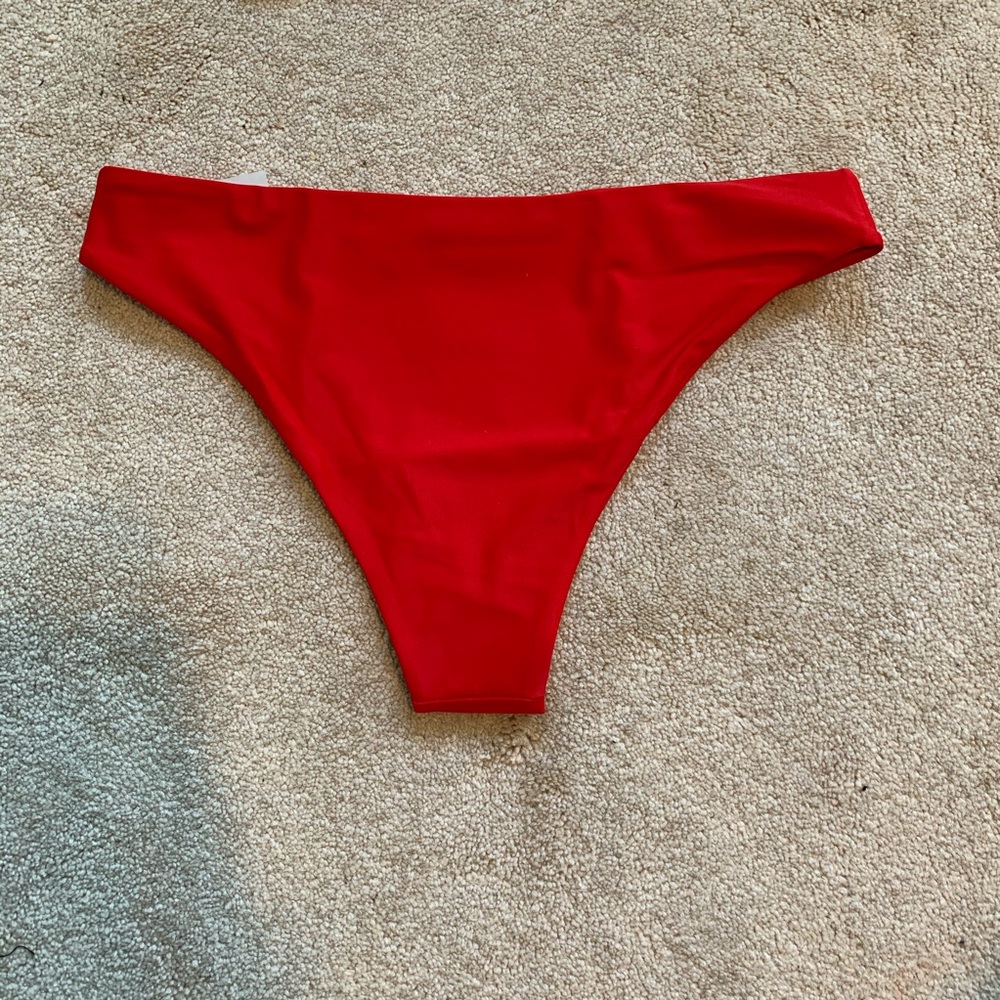 Shein Red Bikini Bottom - Picture 3 of 3